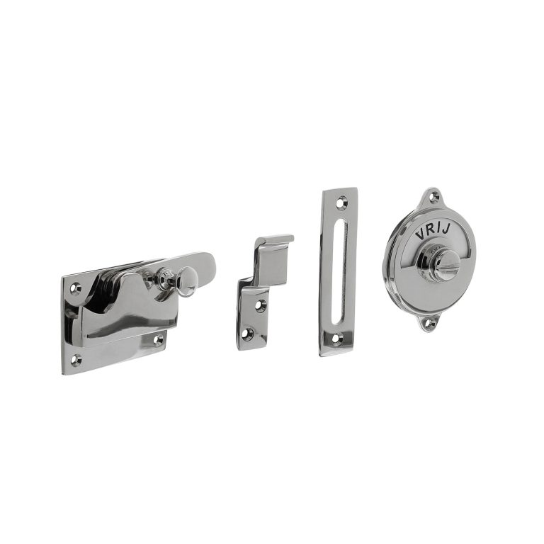 Intersteel WC overslag vlak vrij bezet nikkel