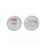 Intersteel | WC-sluiting 8mm | Rond Plat Verdekt | RVS