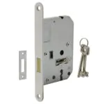 Intersteel | Woningbouw klavier kastslot 55mm | Wit