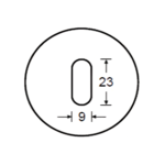 Lijntekening klavierrozet clipdrop enhance