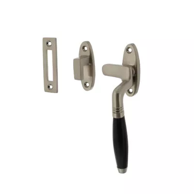 Intersteel | Raamsluiting Ton | Nikkel Mat/Ebbenhout