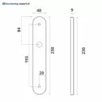 Ovaal Schroef Blind Aluminium