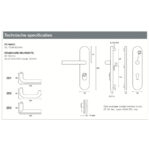 Technischespecificaties hafi achterdeurbeslag