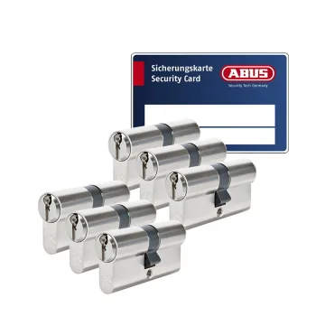 Pfaffenhain | Profielcilinder 30/30mm | SKG 2 sterren | 6 gelijksluitende cilinders