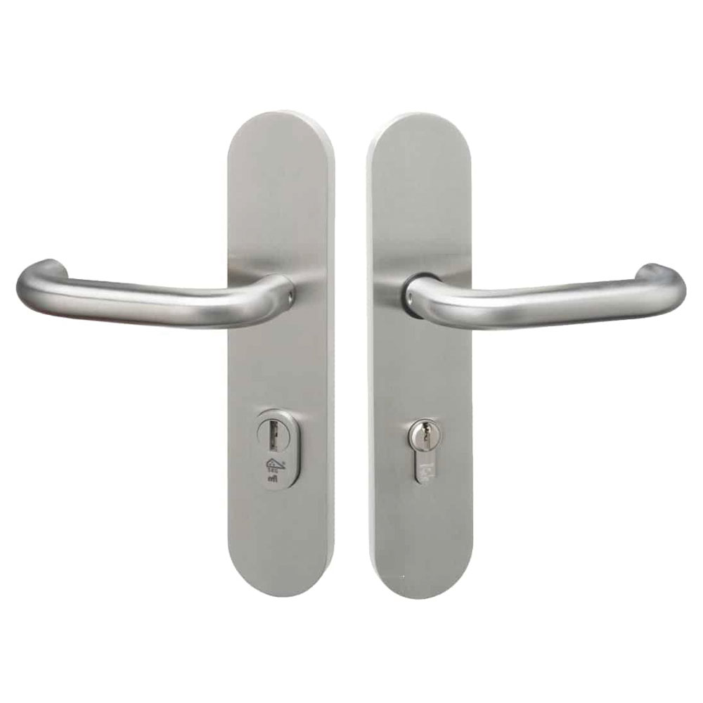 Hafi Private Line | Veiligheidsbeslag | Model 202 Kruk/Kruk met Kerntrekbeveiliging | RVS