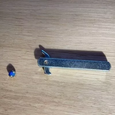 Dieckmann | Wisselstift met tuimelaar | 8x8mm | Lengtemaat 65 of 80mm | Staal