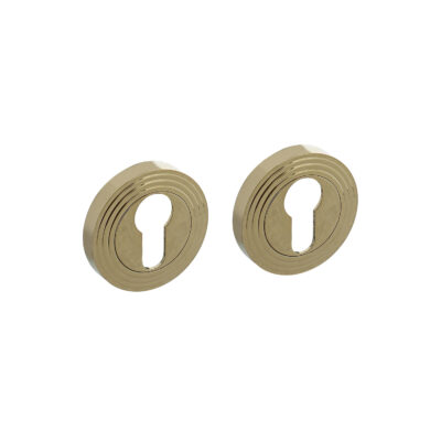 Intersteel | Rozet met PC55x10mm | Messing Titaan PVD