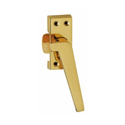 Intersteel | Raamsluiting Recht met Nok | Rechts | Messing Gelakt