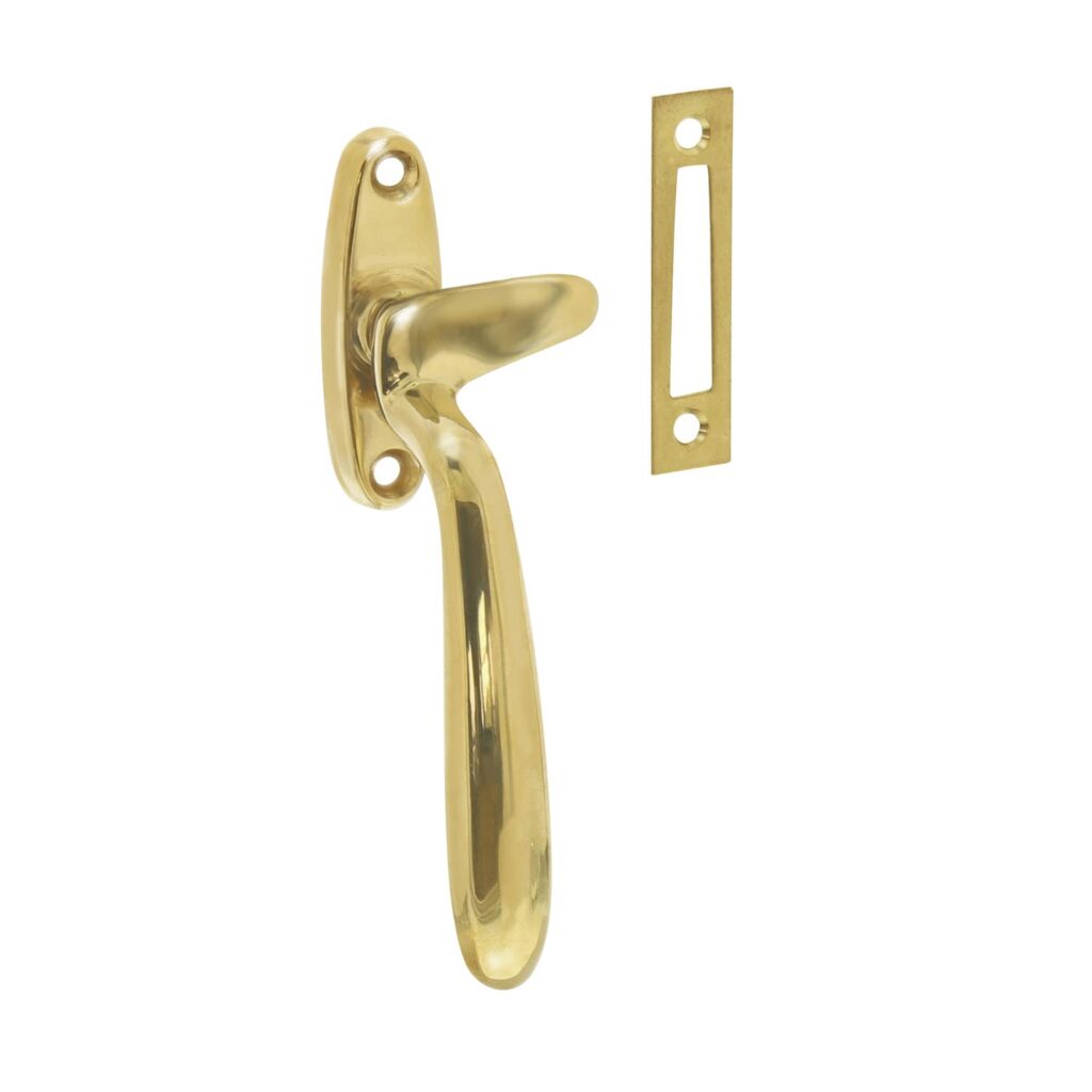 Intersteel | Raamsluiting Dudok | Links | Messing Gelakt