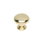 Intersteel | Meubelknop | Paddenstoel | 40mm | Messing Gelakt