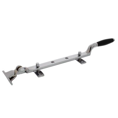 Intersteel | Raamuitzetter Ton met Stelpennen | Chroom/Ebbenhout