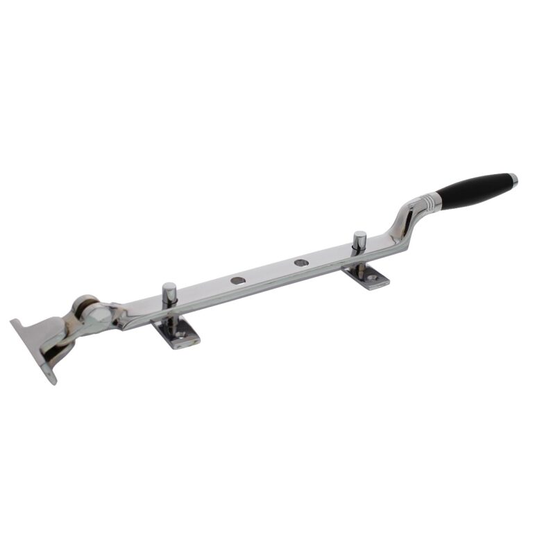 Intersteel | Raamuitzetter Ton met Stelpennen | Chroom/Ebbenhout