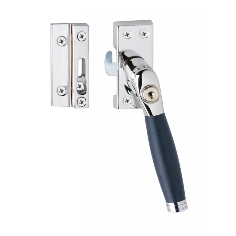 Intersteel | Raamsluiting Ton 222 | SKG* | Afsluitbaar | Rechts | Chroom/Ebbenhout