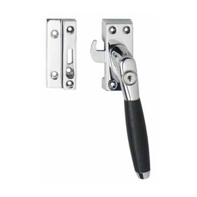 Intersteel | Raamsluiting Ton 400 | SKG* | Afsluitbaar | Rechts | Chroom/Ebbenhout*