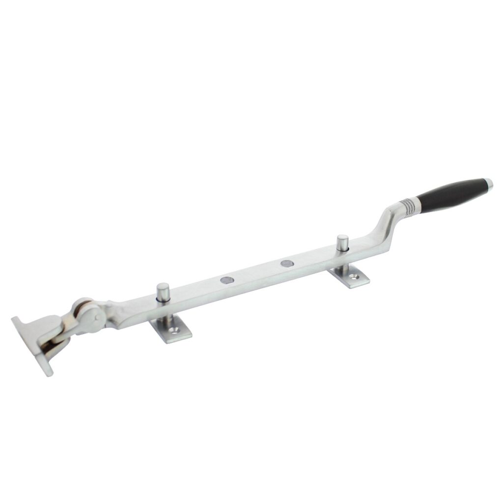 Intersteel | Raamuitzetter Ton met Stelpennen | Chroom Mat/Ebbenhout