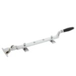 Intersteel | Raamuitzetter Ton met Stelpennen | Chroom Mat/Ebbenhout