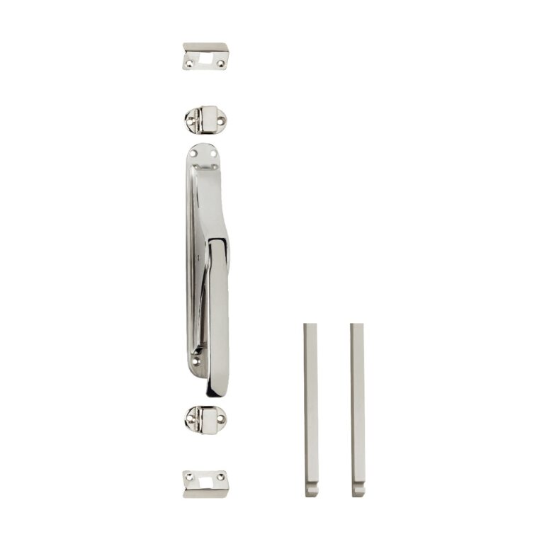 Intersteel | Pomp-espagnolet met stangenset 2x1250mm | Vernikkeld