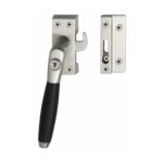 Intersteel | Raamsluiting Ton 400 | Afsluitbaar | SKG | Links | Nikkel Mat/Ebbenhout*