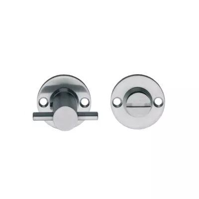 Intersteel | Rozet met toilet-/badkamersluiting 42x2mm | RVS Geborsteld