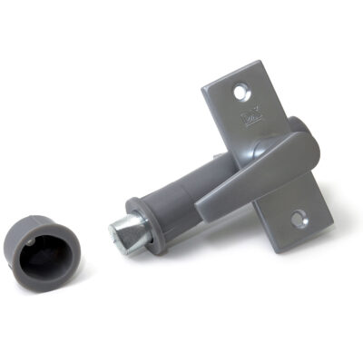 Dulimex | Insteekgrendel met sluitpot lengte 70 mm | Zilvergrijs