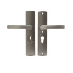 AXA | Veiligheidsbeslag Curve Plus | Kruk Blok | PC55 | Anti-kerntrek Inox | Aluminium F6