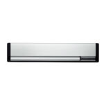 AXA Brievenbus Briefplaat met Naamplaat Aluminium 350 x 74 mm