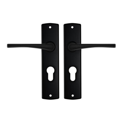 AXA | Binnendeurbeslag | Curve Kruk | Vlinder | PC55 | Zwart