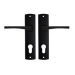 AXA | Binnendeurbeslag | Curve Kruk | Vlinder | PC72 | Zwart