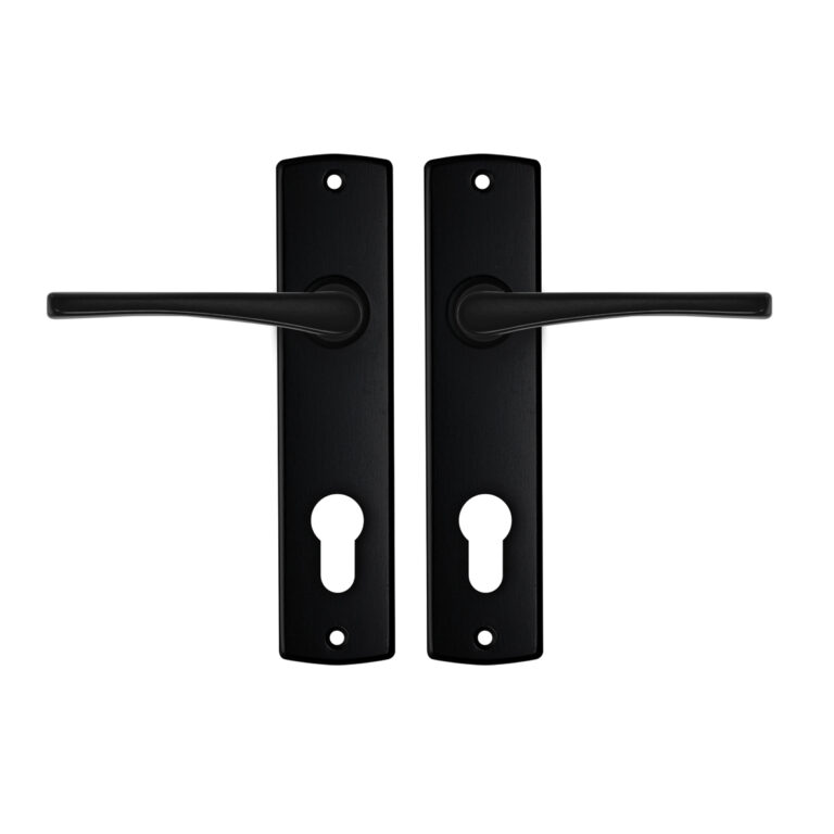 AXA | Binnendeurbeslag | Curve Kruk | Vlinder | PC72 | Zwart