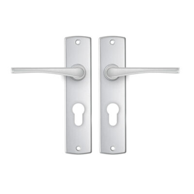 AXA | Binnendeurbeslag | Curve Kruk | Vlinder | PC55 | Aluminium