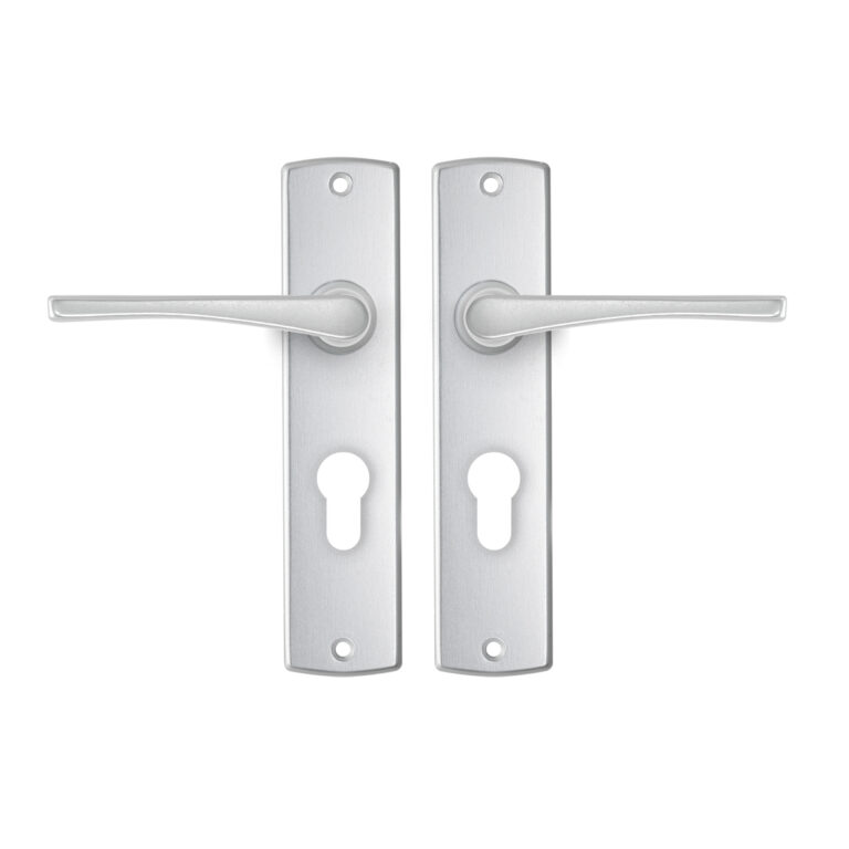 AXA | Binnendeurbeslag | Curve Kruk | Vlinder | PC55 | Aluminium