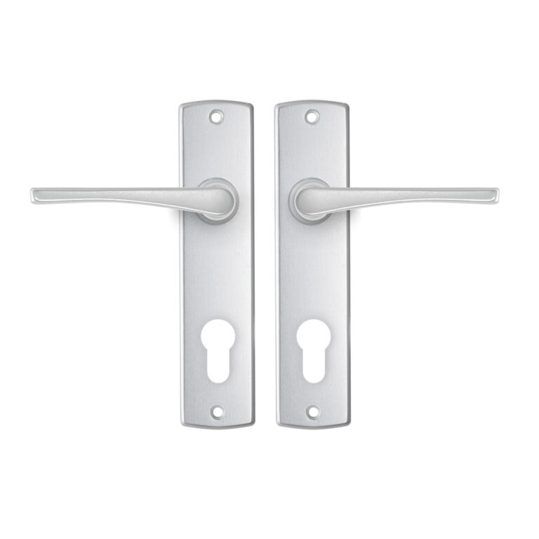 AXA | Binnendeurbeslag | Curve Kruk | Vlinder | PC72 | Aluminium