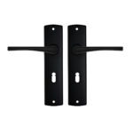 AXA | Binnendeurbeslag | Curve Kruk | Vlinder | SL55 | Zwart