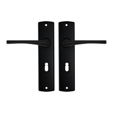 AXA | Binnendeurbeslag | Curve Kruk | Vlinder | SL55 | Zwart