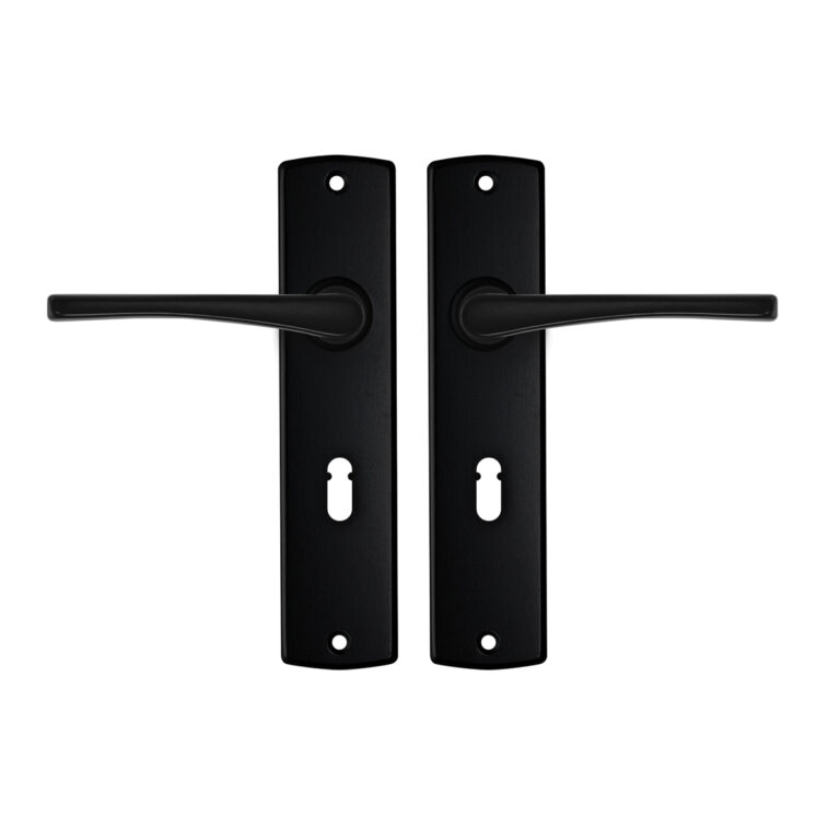 AXA | Binnendeurbeslag | Curve Kruk | Vlinder | SL55 | Zwart