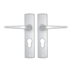 AXA | Binnendeurbeslag | Curve Kruk | Duim | PC55 | Aluminium