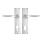 AXA | Binnendeurbeslag | Curve Kruk | Duim | PC72 | Aluminium