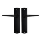 AXA | Binnendeurbeslag | Curve Kruk | Duim | Zwart