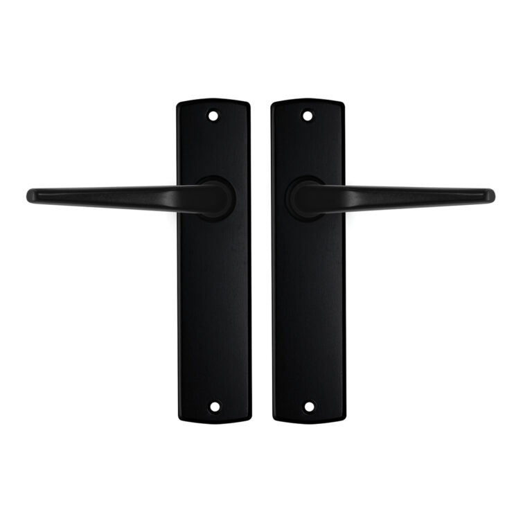 AXA | Binnendeurbeslag | Curve Kruk | Duim | Zwart