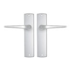 AXA | Binnendeurbeslag | Curve kruk | Duim | Aluminium