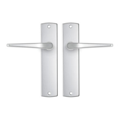 AXA | Binnendeurbeslag | Curve kruk | Duim | Aluminium