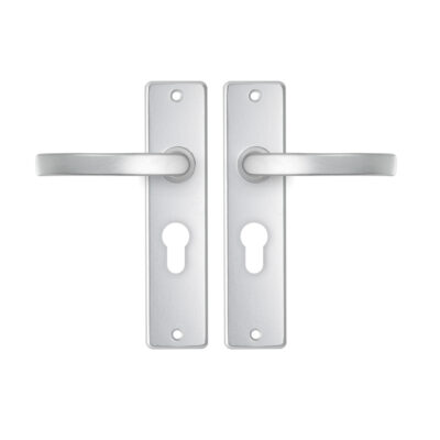 AXA | Binnendeurbeslag | Edge Kruk | Blok | PC55 | Aluminium