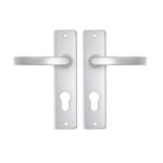 AXA | Binnendeurbeslag | Edge Kruk | Blok | PC72 | Aluminium