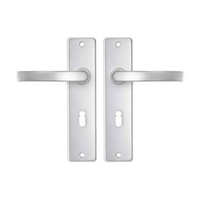 AXA | Binnendeurbeslag | Edge Kruk | Blok | SL55 | Aluminium