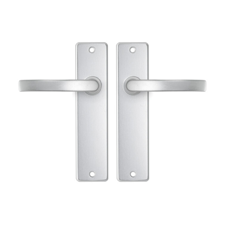 AXA | Binnendeurbeslag | Edge Kruk | Blok | Aluminium