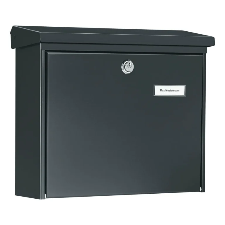 Burg-Wächter | Brievenbus | Wandbrievenbus Amsterdam | Antraciet