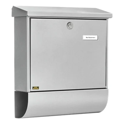 Burg-Wächter | Brievenbus | Wandbrievenbus Set Vario | Zilver