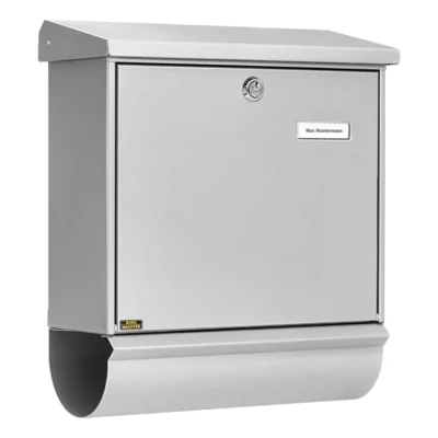 Burg-Wächter | Brievenbus | Wandbrievenbus Comfort-Set | Zilver