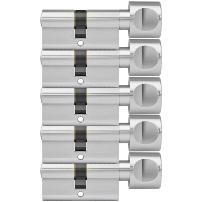 dom plura knopcilinders 5stuks