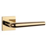 Aprile Massieve Deurkruk Funkia goud gepolijst PVD vierkant